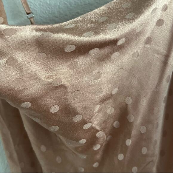 Love Stitch Polka Dot Slip Tank Boho Romantic Small - Picture 4 of 6